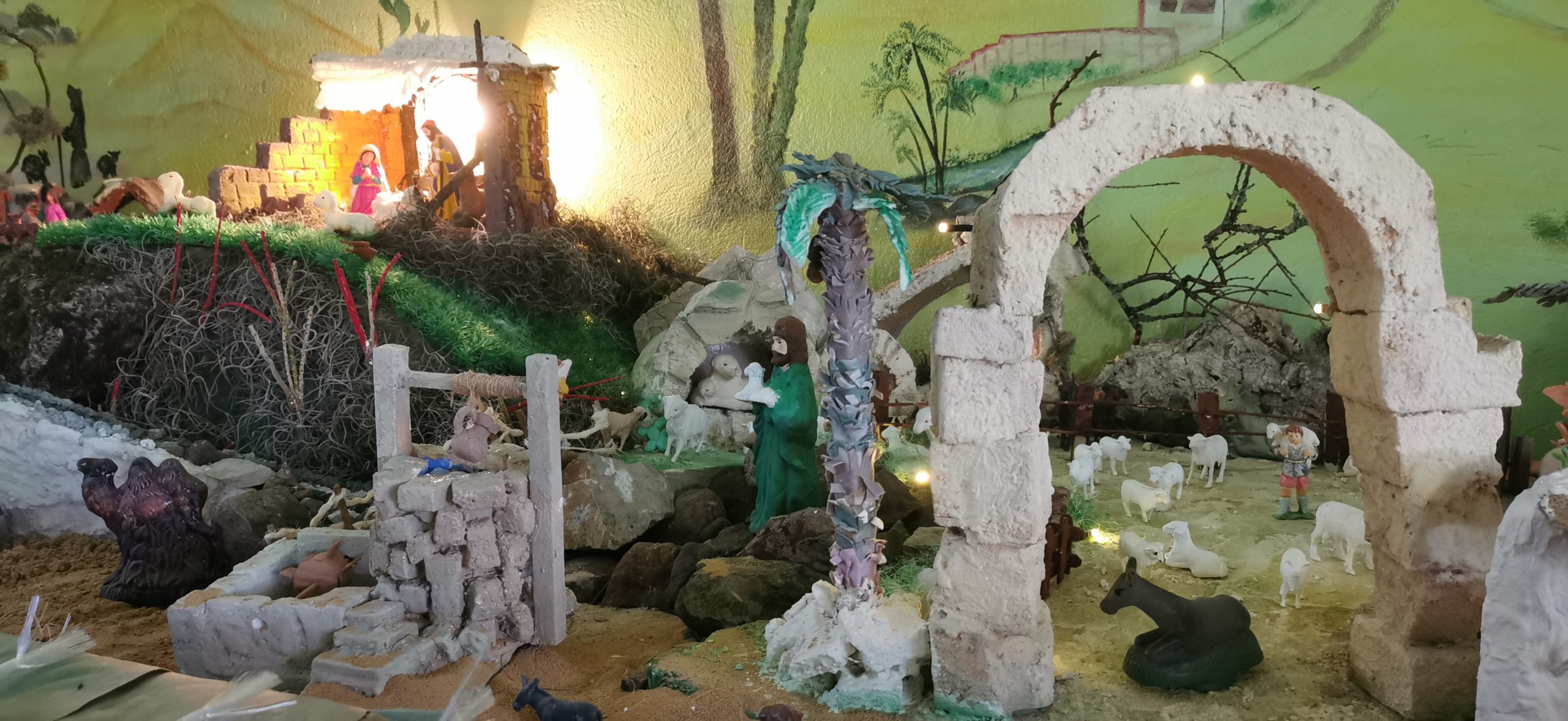 El asombroso pesebre navideno elaborado por personas con condicion mental especial en Cogua2 scaled