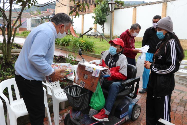 Inicia el Programa de Apoyo Nutricional para personas con Discapacidad de Zipaquira