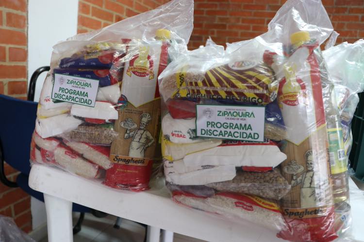 Inicia el Programa de Apoyo Nutricional para personas con Discapacidad de Zipaquira1