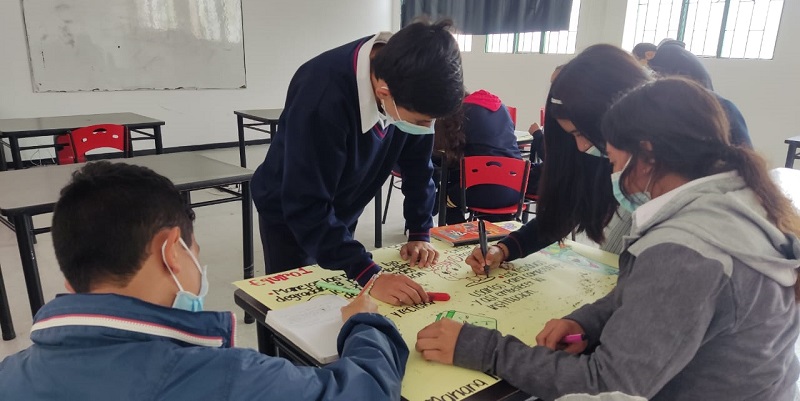 Jovenes estudiantes de Cundinamarca aportan para solucionar retos ambientales