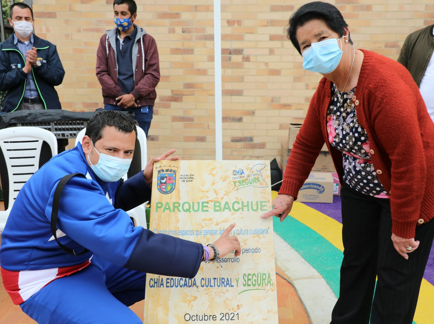 La Alcaldia de Chia inauguro el Parque Bachue