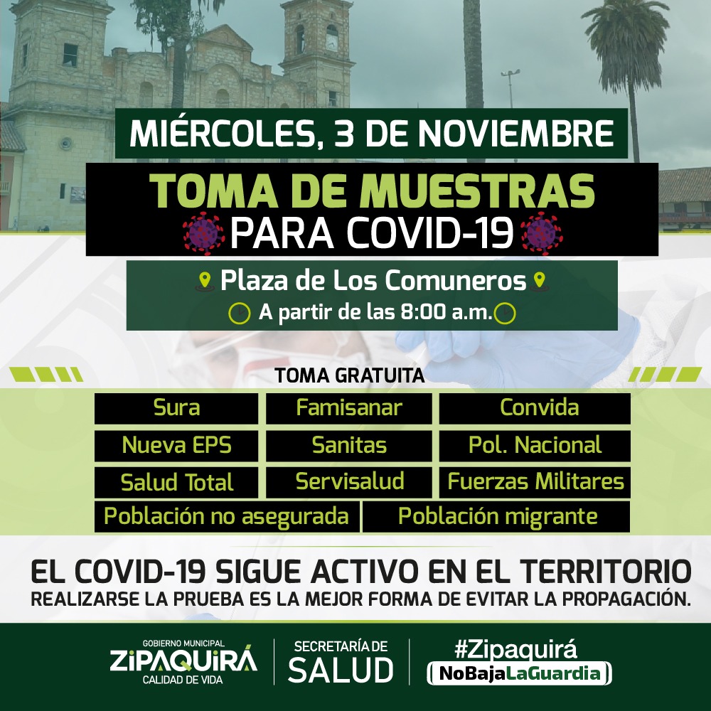 toma de muestras