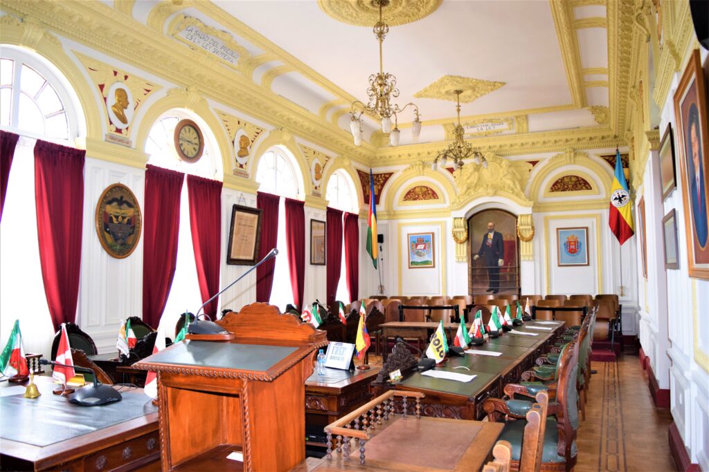 Comisiones permanentes del Concejo Municipal de Zipaquira para el ano 20222