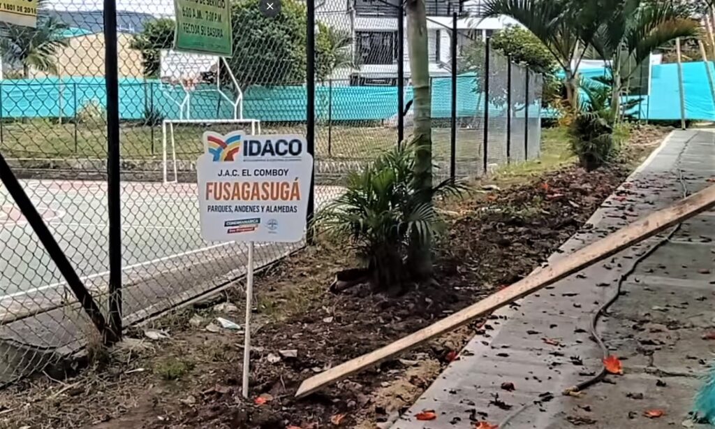 El diputado Fabian Rojas y el concejal Carlos Hernandez con resultados para Fusagasuga