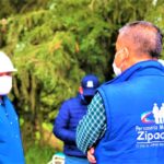 Personero de Zipaquira atiende llamado por los retrasos de obra en la via Barandillas La Fuente3