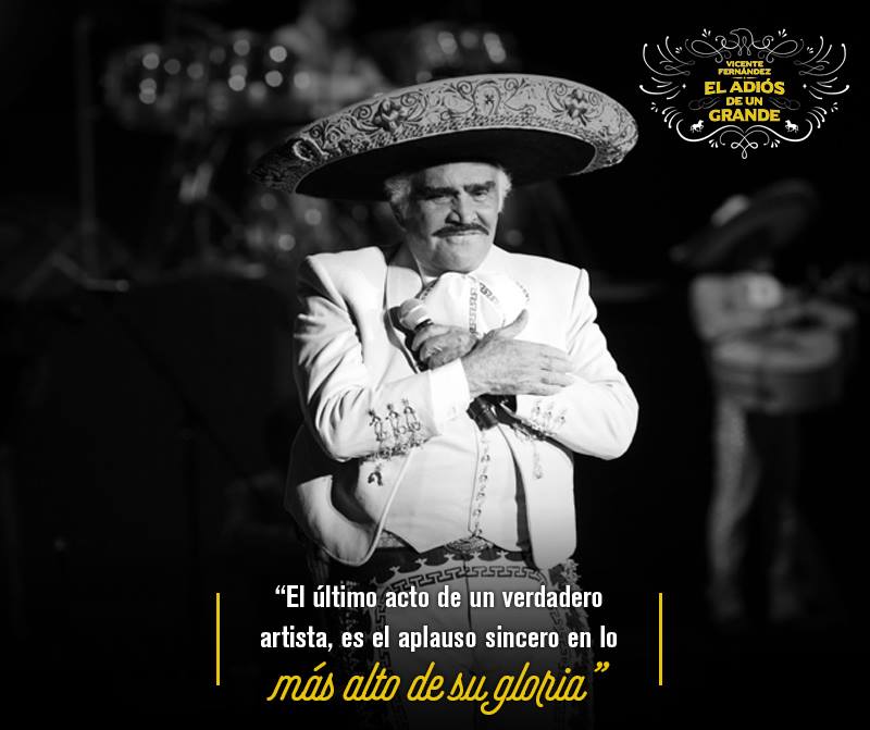 Vicente Fernandez seguira siendo el rey