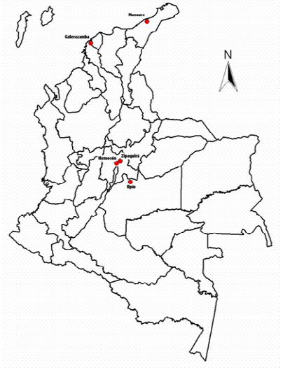 mapa de colombia
