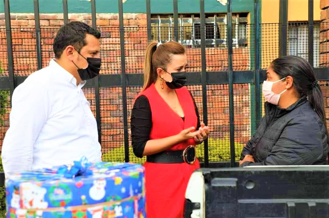 Chia solidaria con familias afectadas por la pandemia