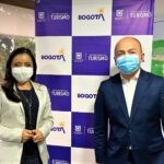 El Diputado Fabian Rojas y la directora del IDT en la articulacion turistica Bogota Region1