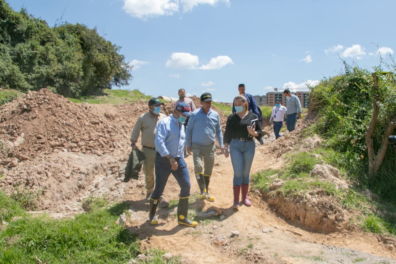 Inician la construccion de la Calle 33 en Zipaquira