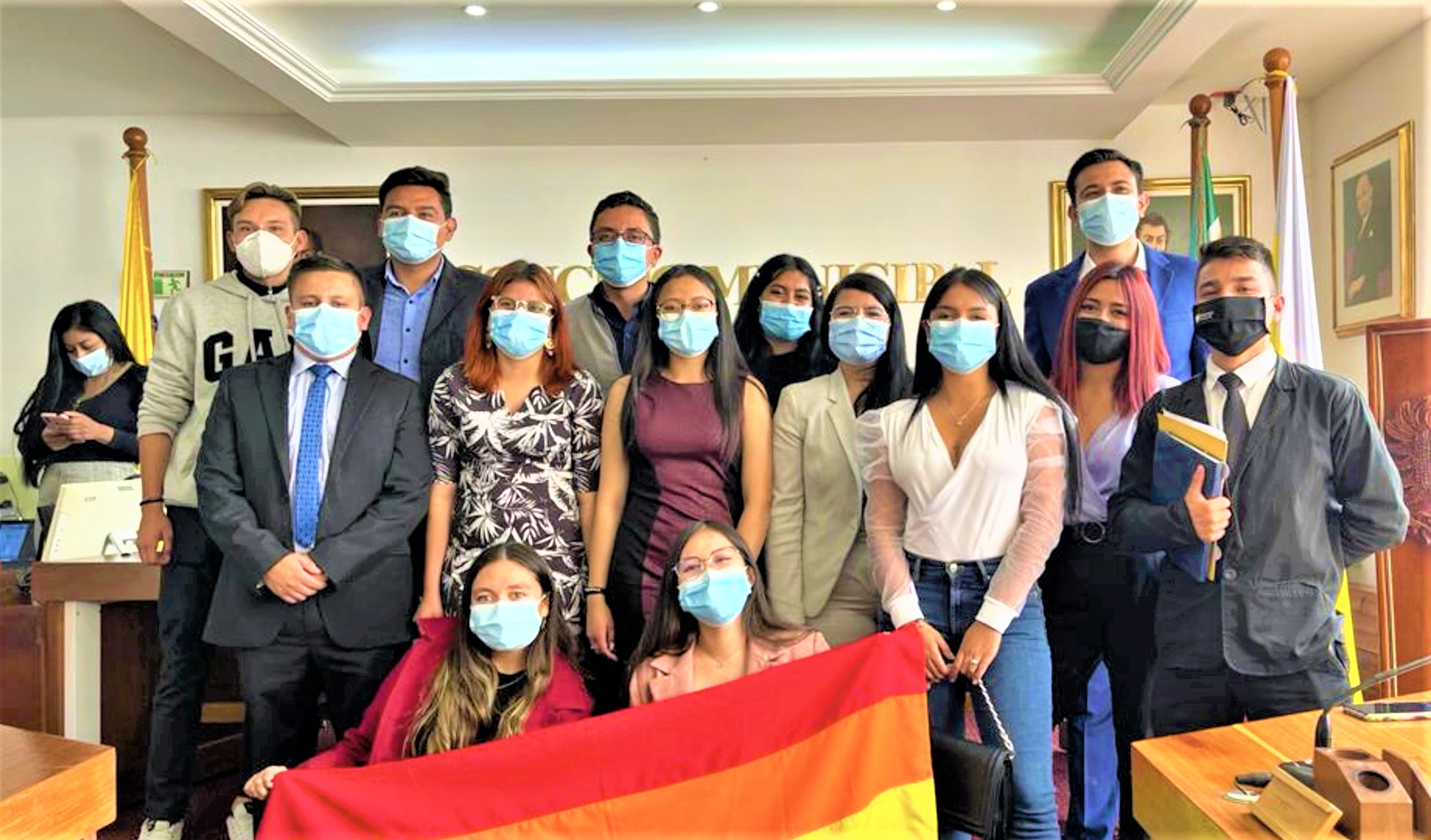 Posesionado el Consejo Municipal de Juventud de Cajica1