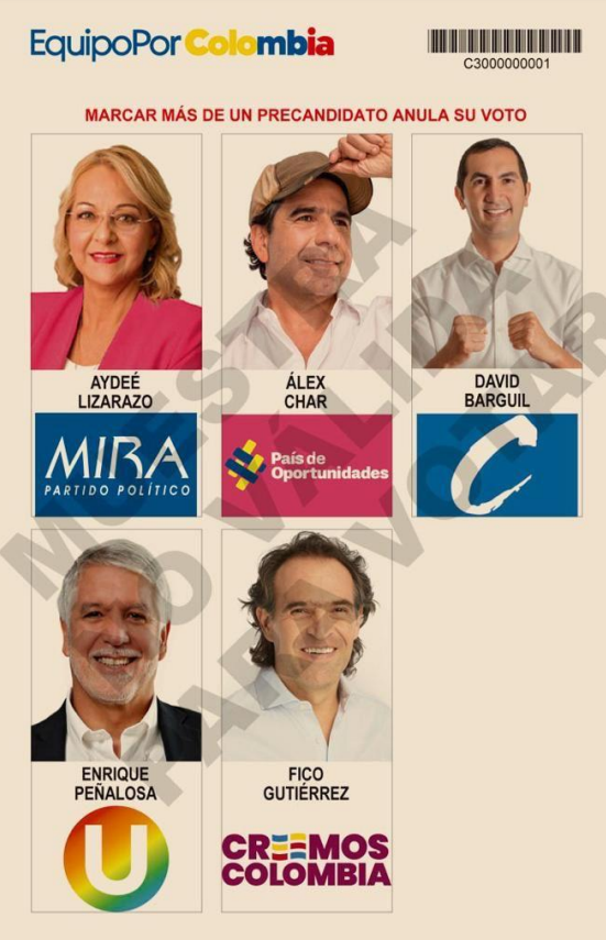 Equipo por colombia
