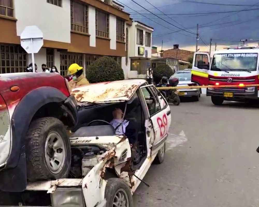 Socorristas de Zipaquira realizaron un simulacro de accidente vehicular1