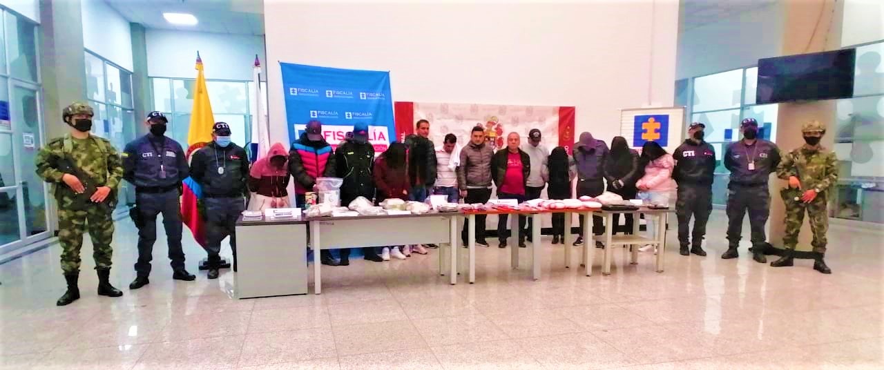 Desarticulada banda delincuencial dedicada al narcotrafico en Bogota y Cundinamarca