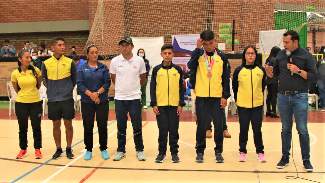 Alcalde de Chia recibe a Suramericanos Juveniles
