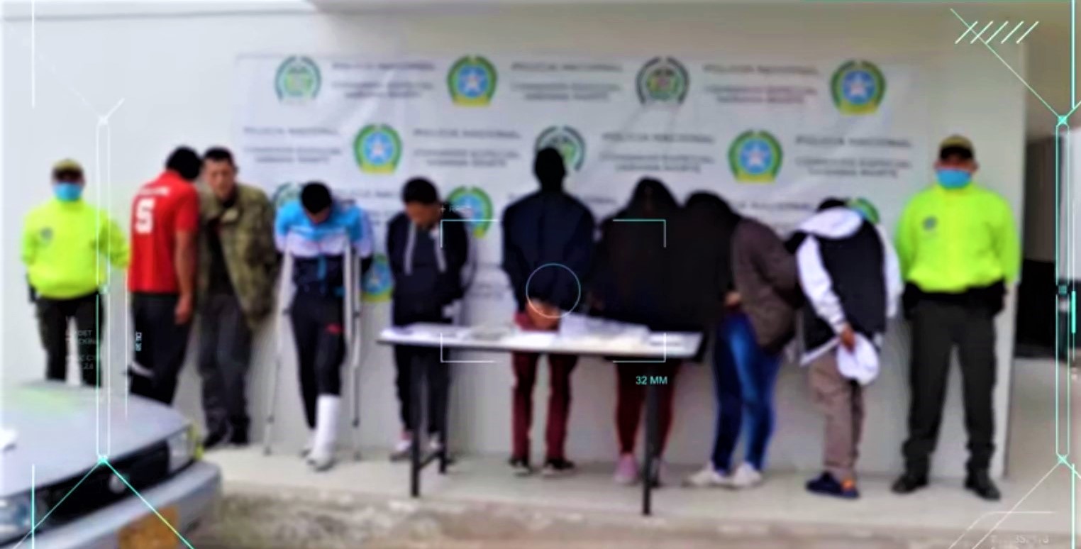 Desmantelada banda que distribuia sustancias alucinogenas en Zipaquira y Pacho1