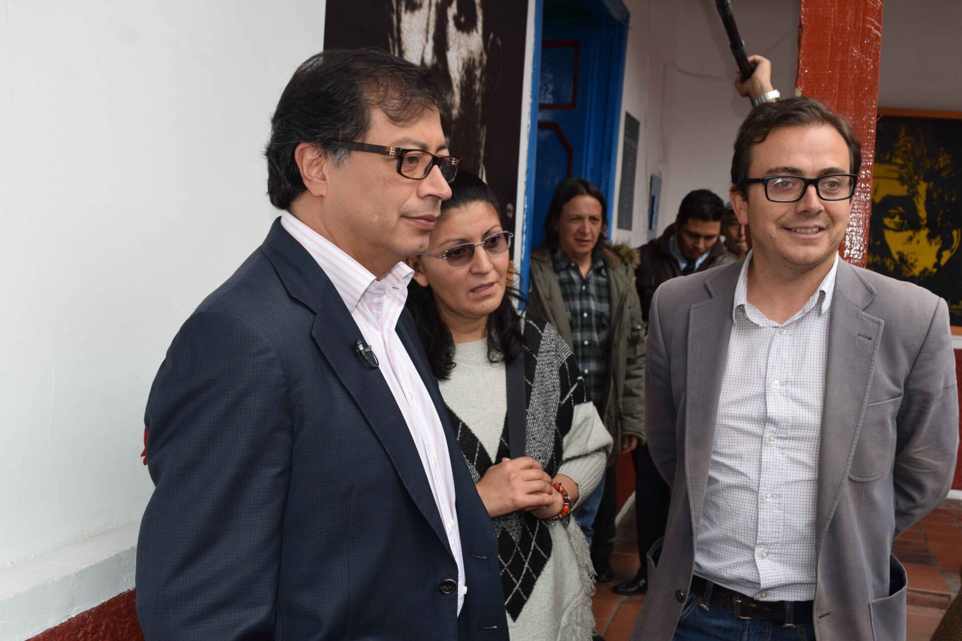 Gustavo Petro en Zipaquira