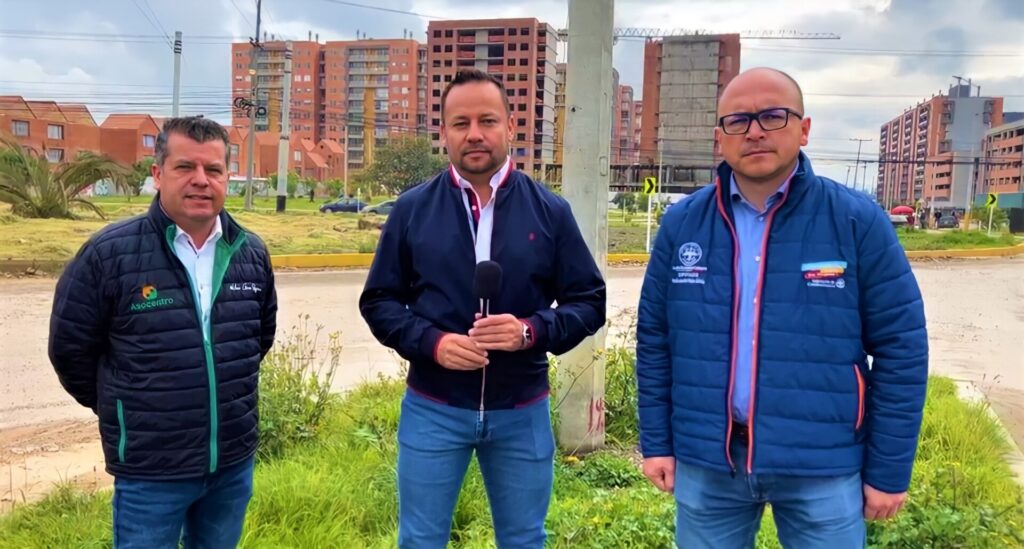 Asocentro atiende solicitud de Fabian Rojas sobre la glorieta de 4 con Av. Bicentenario2