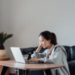 young asian woman working on a laptop 2022 02 02 03 56 13 utc