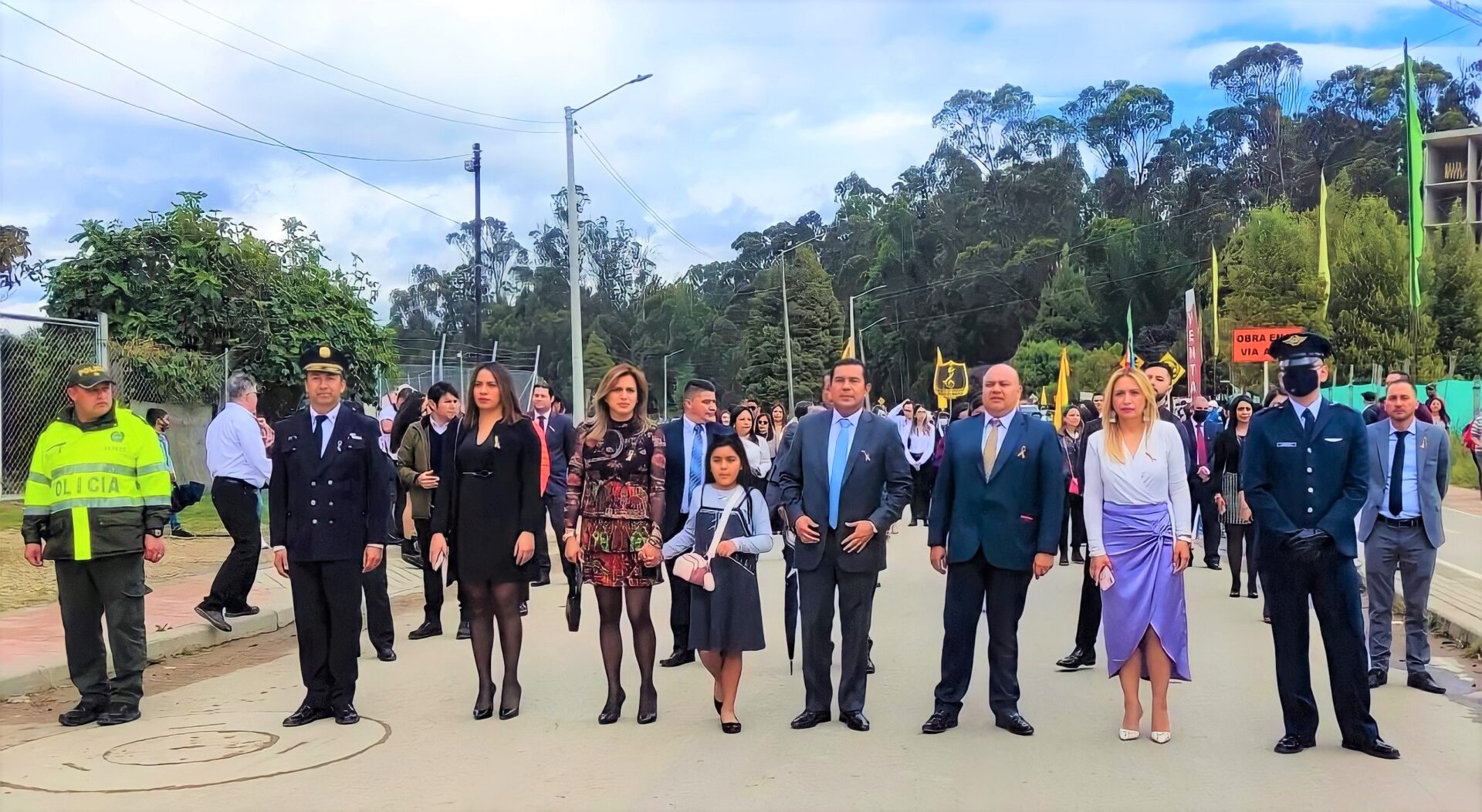 Concejo Tocancipa acompano el desfile y actos protocolarios el dia de la Independencia 1