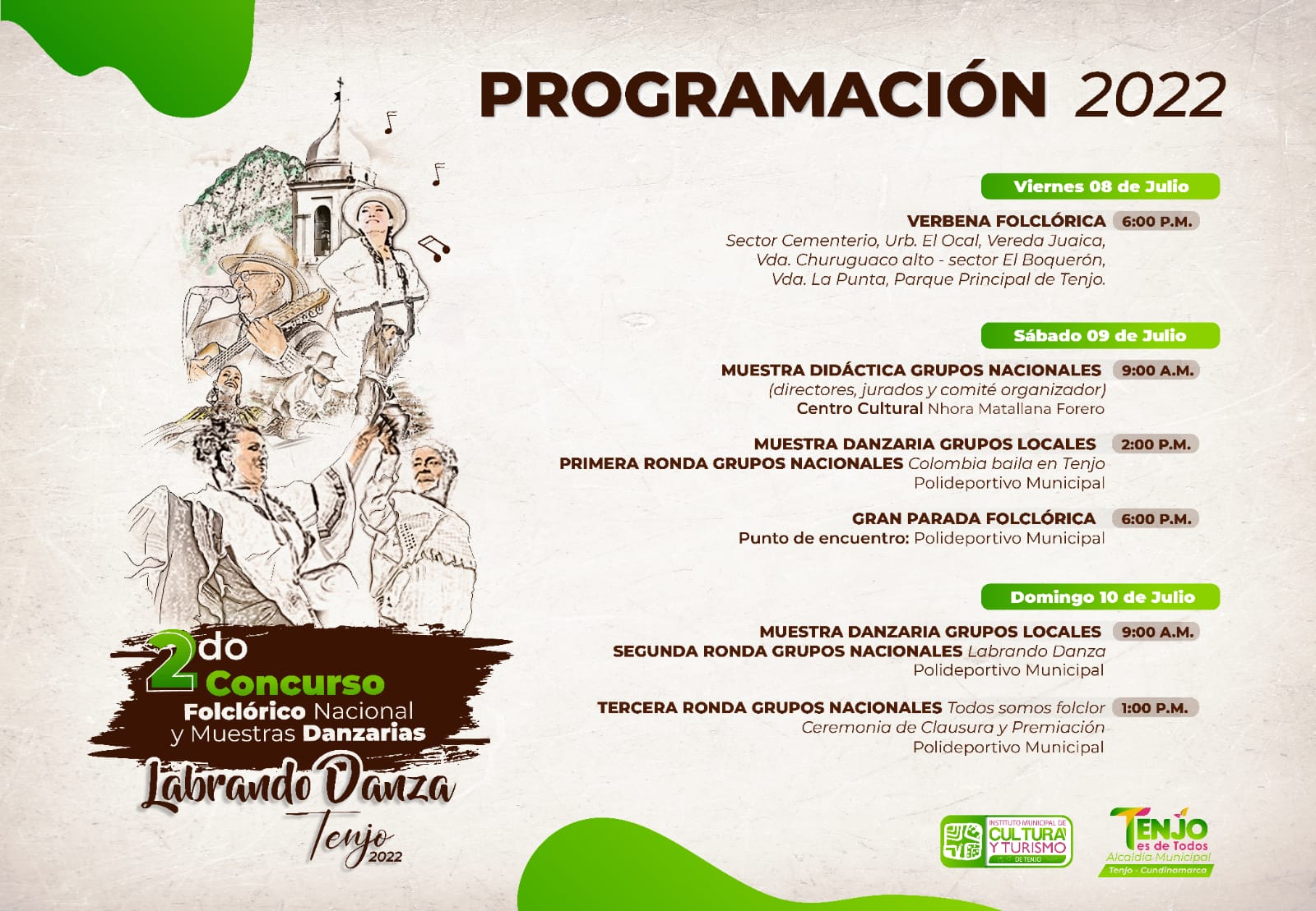 TENJO II CONCURSO FOLCLORICO Y MUESTRAS DANZARIAS PROGRAMACION JUL 8 10 022