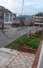 Accidente de una mujer contra un poste en el municipio de Zipaquira tiene en alerta a las autoridades 1