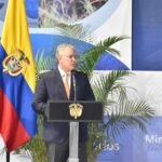 Ivan Duque despidio su gobierno con una celebracion en Chia