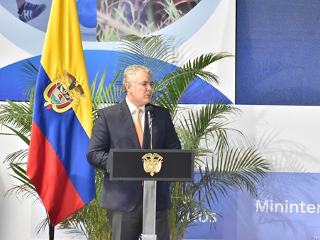 Ivan Duque despidio su gobierno con una celebracion en Chia