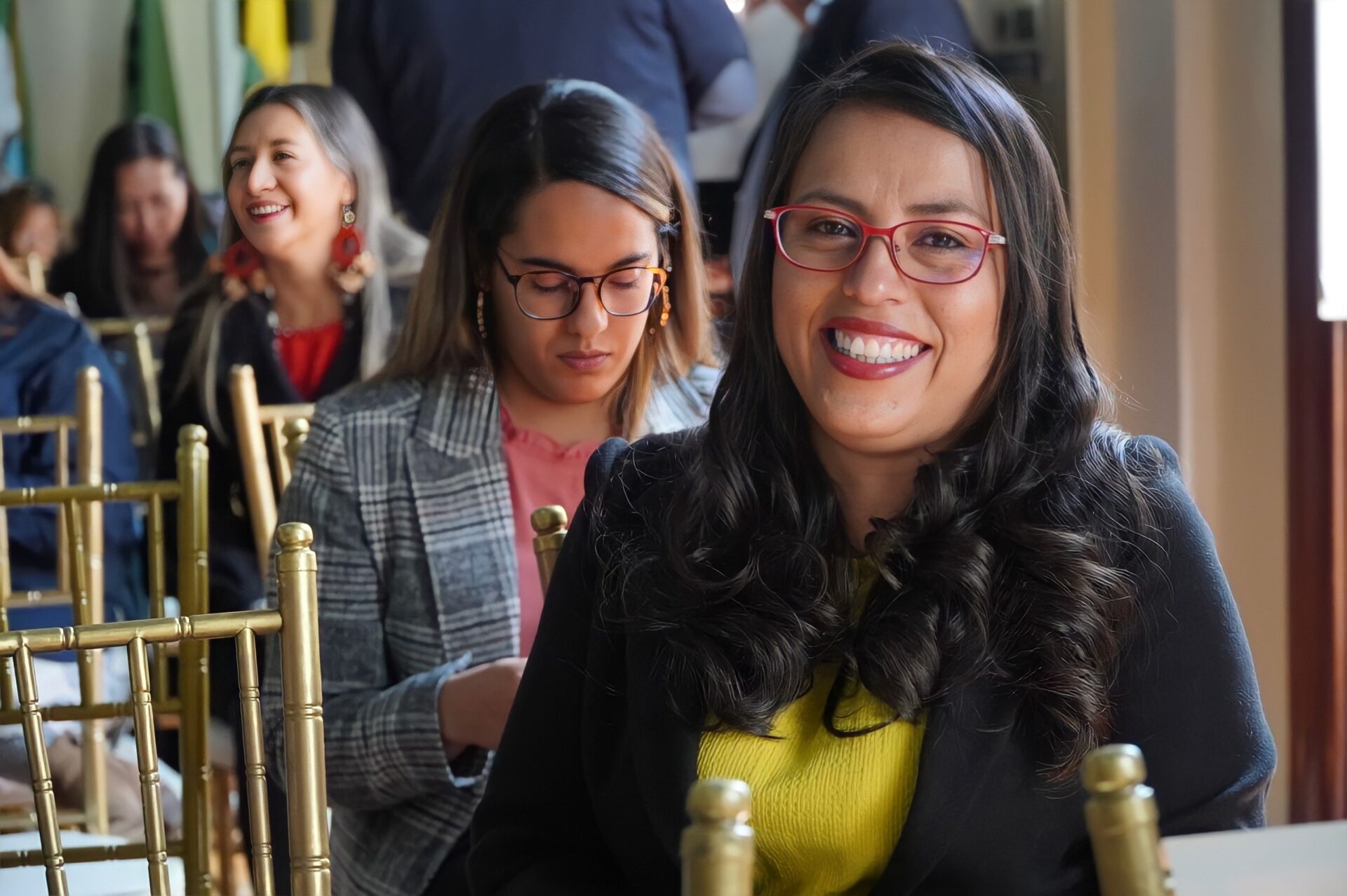 La gestora social de Sopo Luz Aida Perez fue reconocida por su labor social