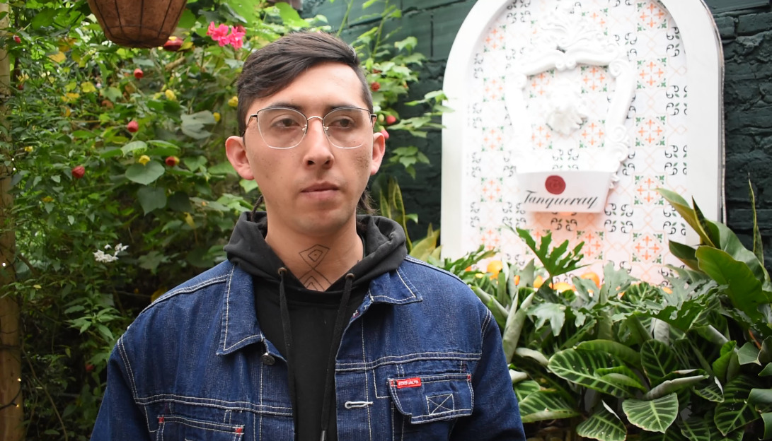 Michel Rodriguez un joven que le apuesta a la preservacion de la identidad y la cultura por medio de su profesion