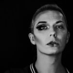 contemporary photoshoot of transgender woman