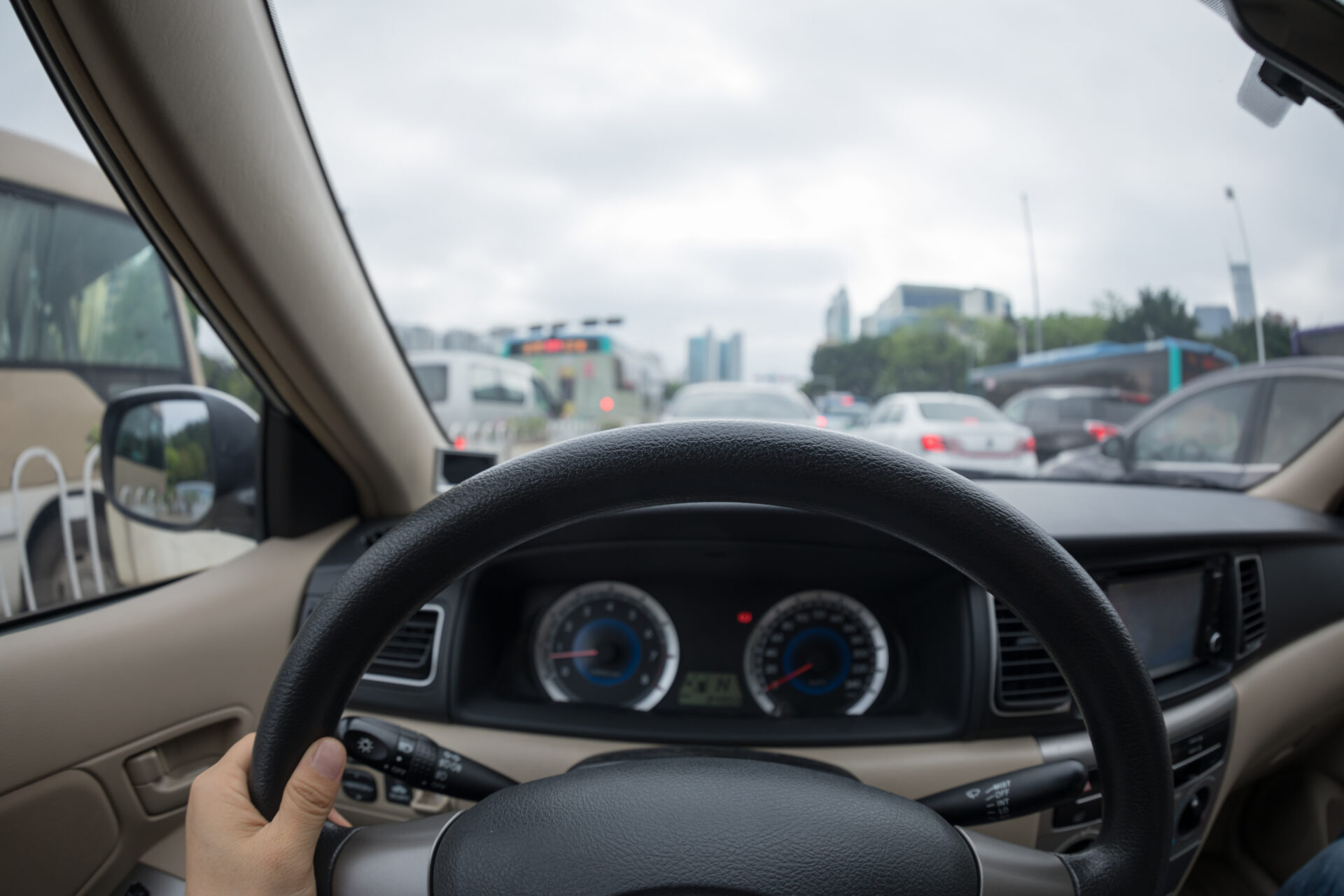 driving in traffic jam 2021 08 26 17 25 19 utc