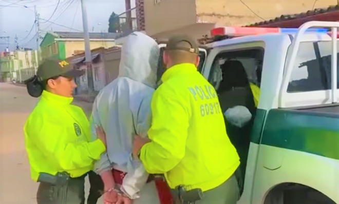 Capturado un individuo por microtrafico y siete personas mas por abigeato en Zipaquira 2
