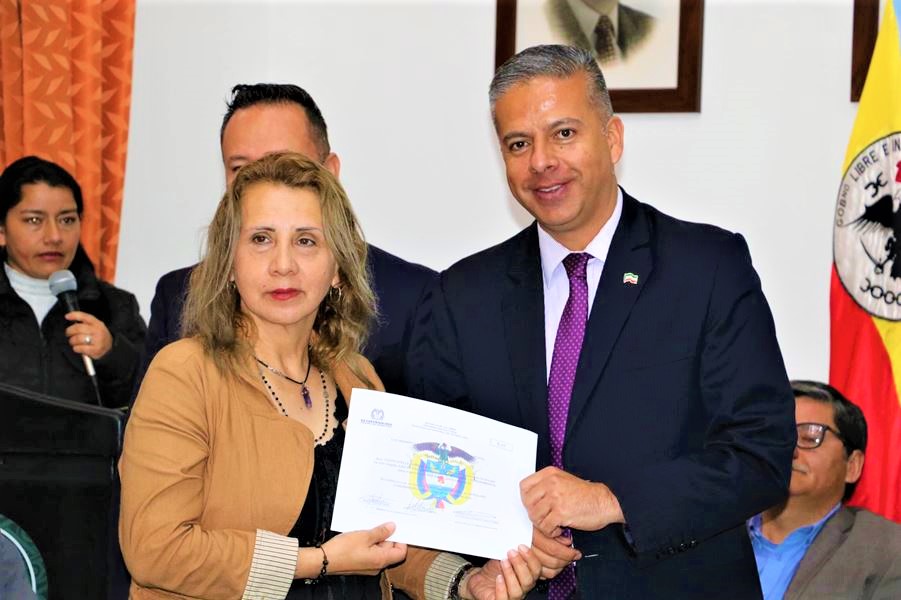 Personero de Zipaquira garante en la posesion de los Jueces de Paz y de Reconsideracion1