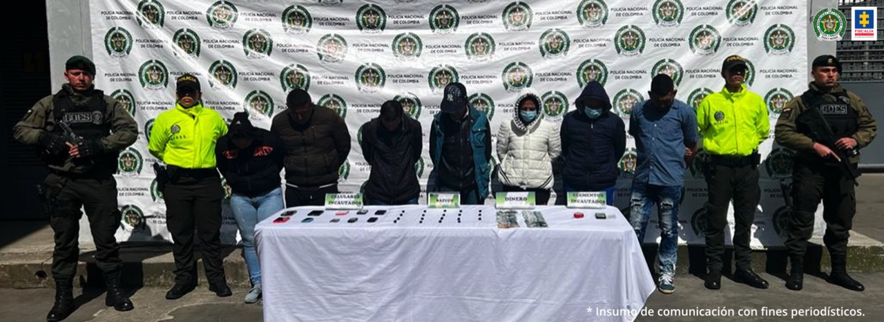 Policia desarticula dos bandas de microtrafico de Cundinamarca