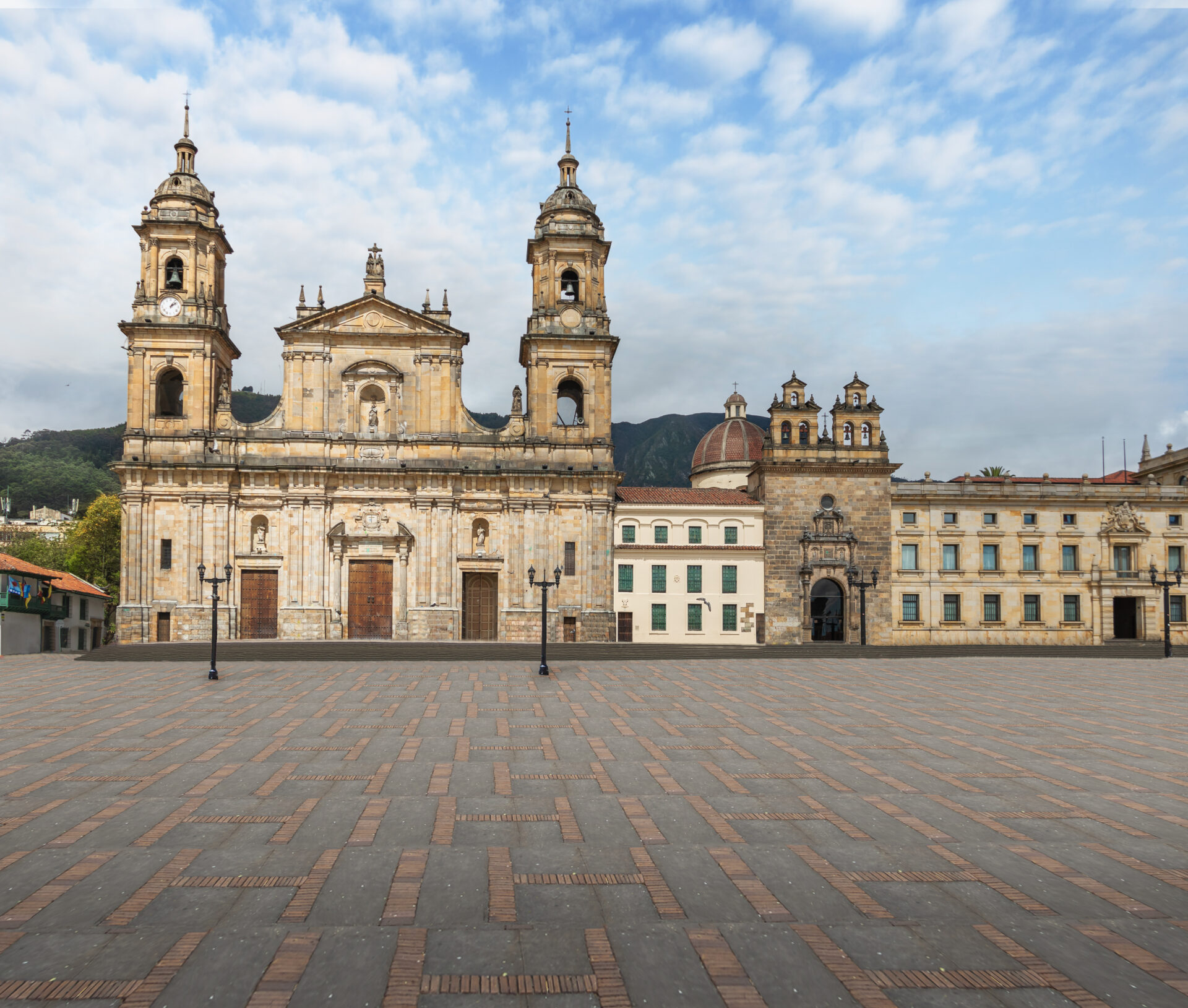bogota cathedral at bolivar square bogota colom 2022 02 24 22 28 19 utc