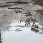 photo of a fragment of a destroyed road with large 2022 08 01 04 40 18 utc
