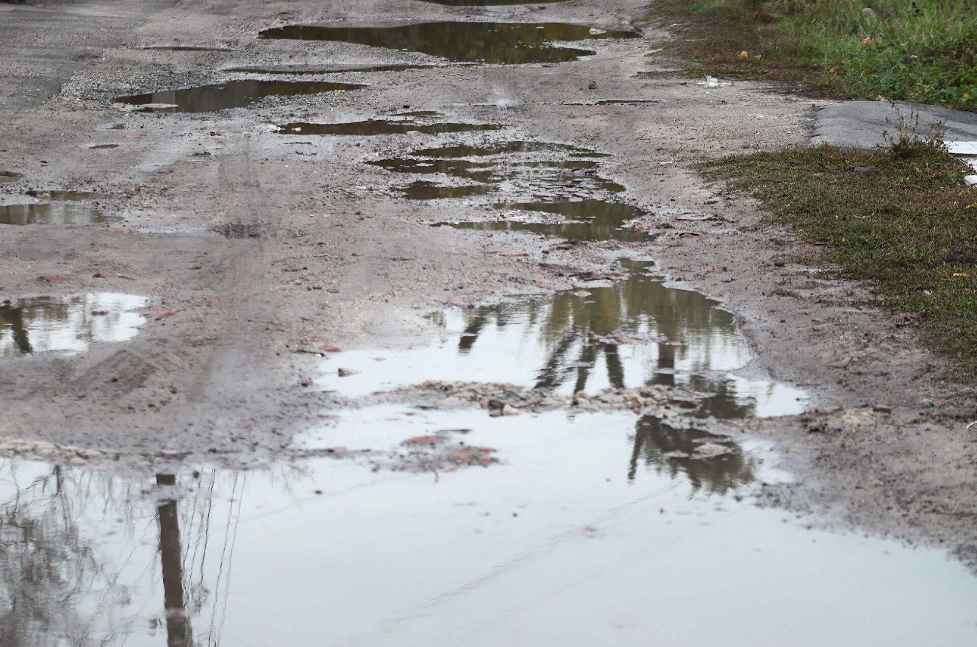 photo of a fragment of a destroyed road with large 2022 08 01 04 40 18 utc