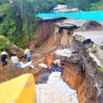 Avanza la intervencion del sitio critico en el sector Alto del Trigo