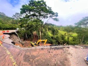 Avanza la intervencion del sitio critico en el sector Alto del Trigo2