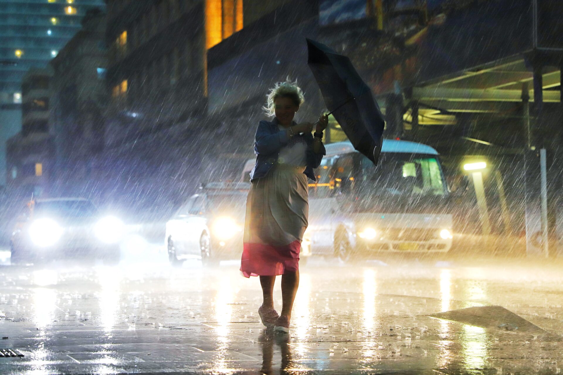 a millennial girl struggling with the umbrella in 2022 11 07 21 26 20 utc