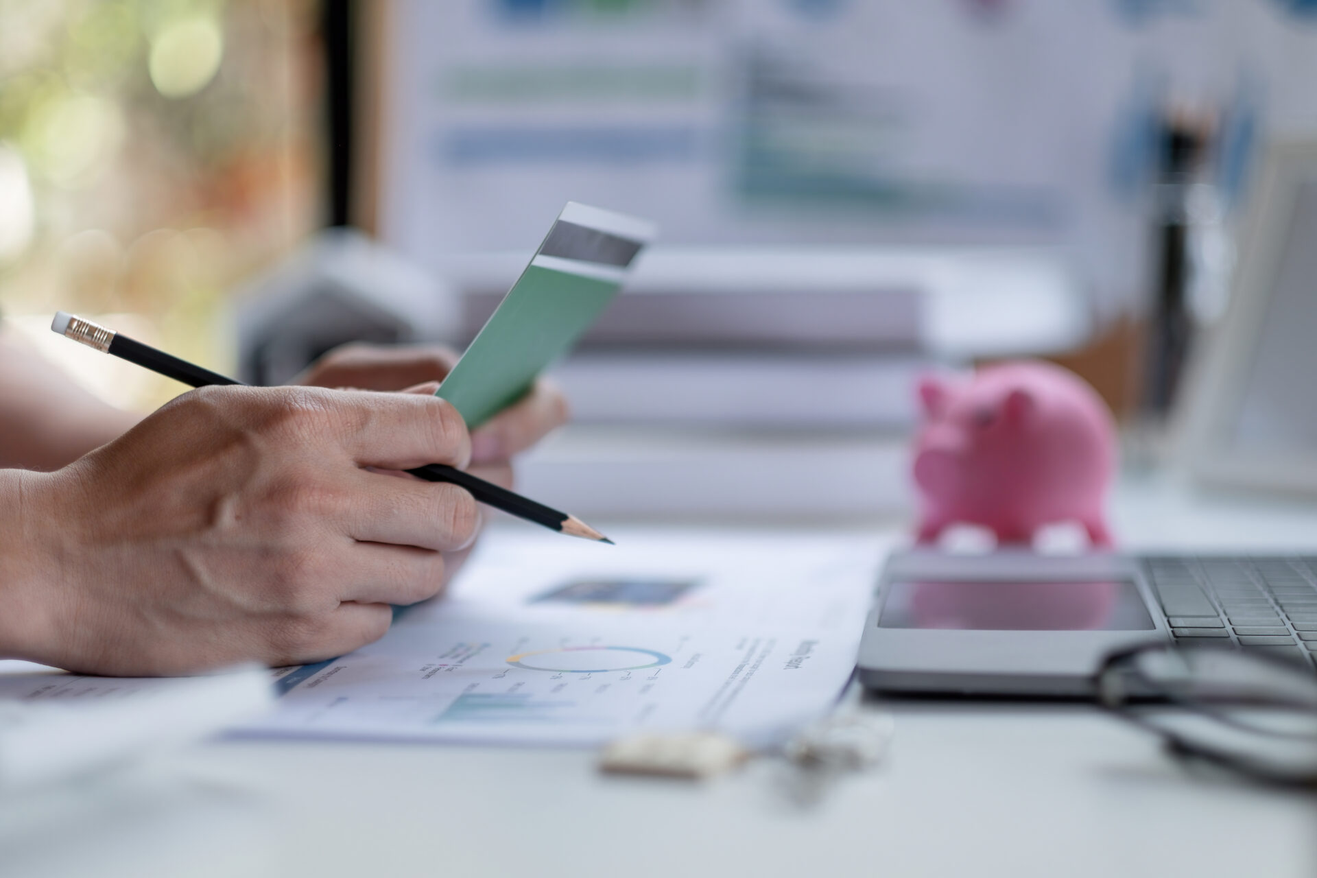 business man hands holding saving account passbook 2022 08 24 22 14 31 utc