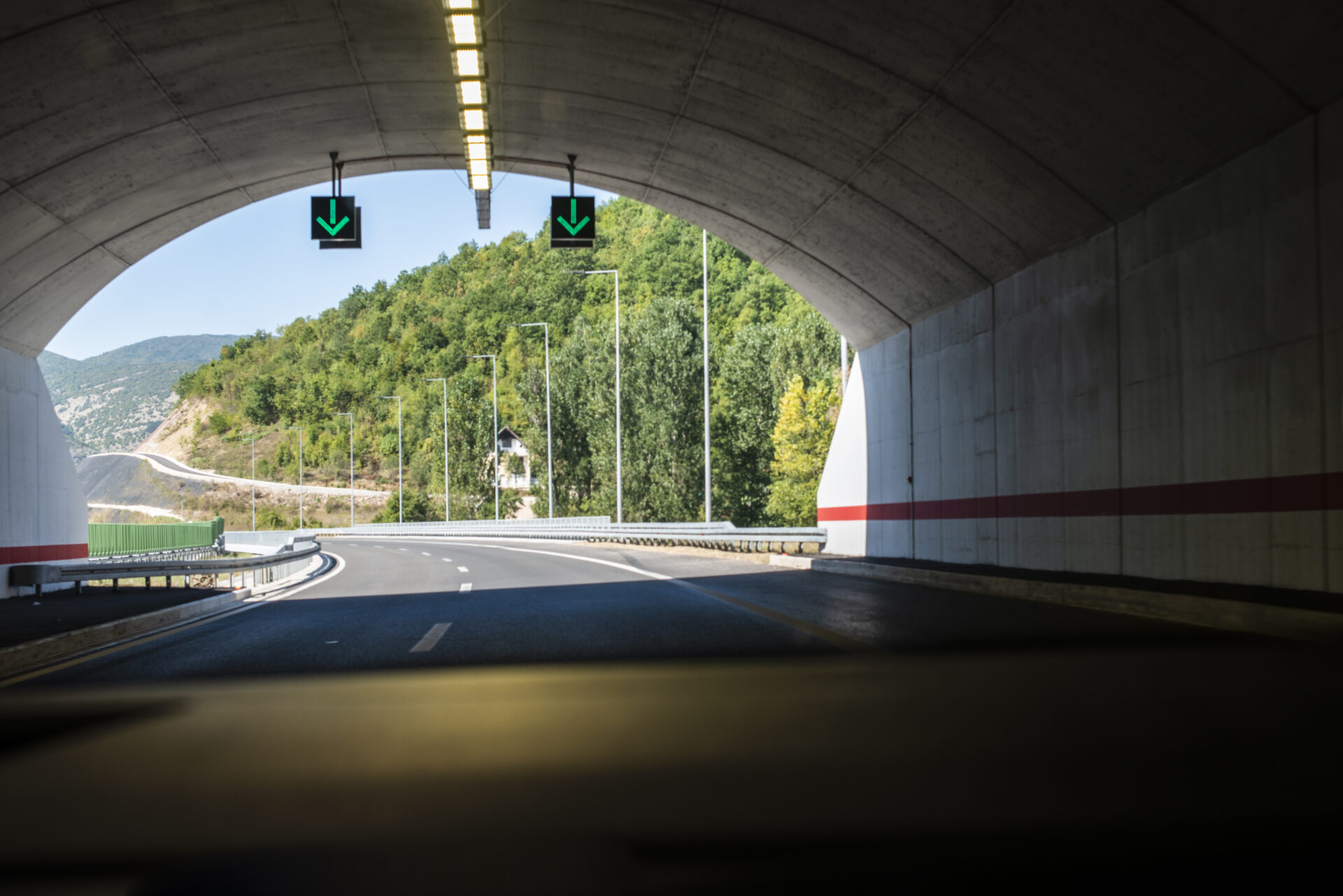 highway tunnel signs in tunnel mountain road tr 2021 08 30 21 25 23 utc