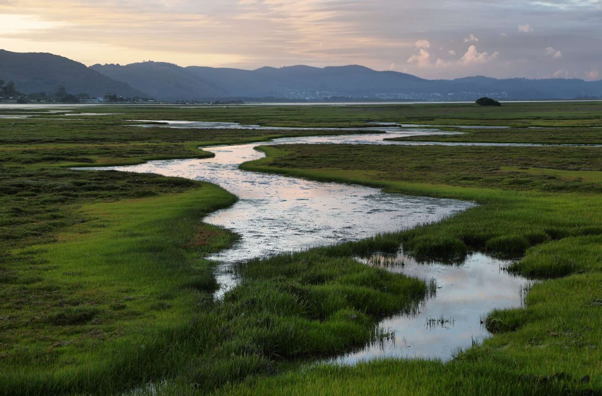knysna wetlands at sunset 2021 08 26 16 30 12 utc