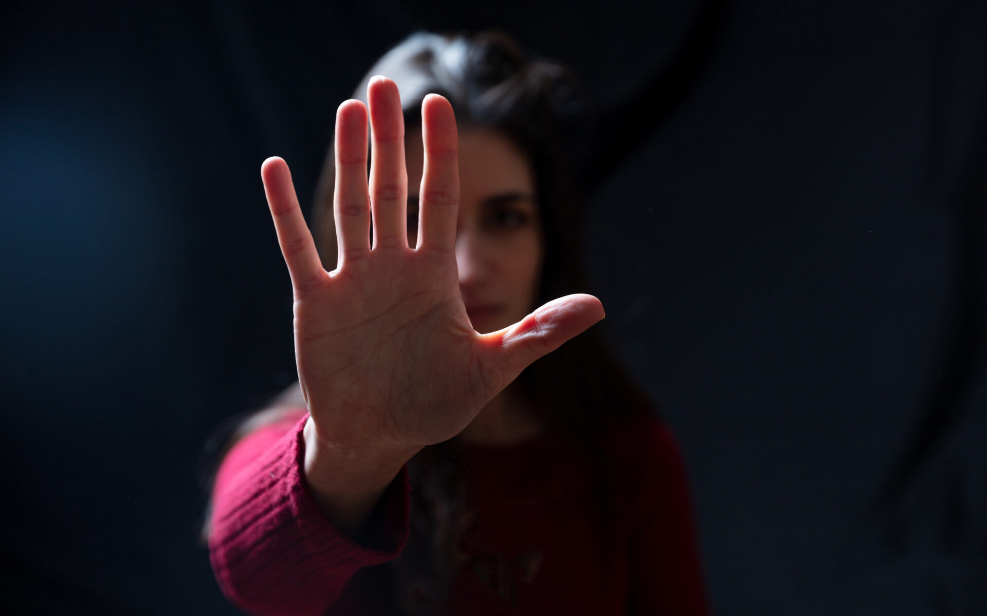 stop violence against women young woman with rais 2022 10 27 02 57 13 utc