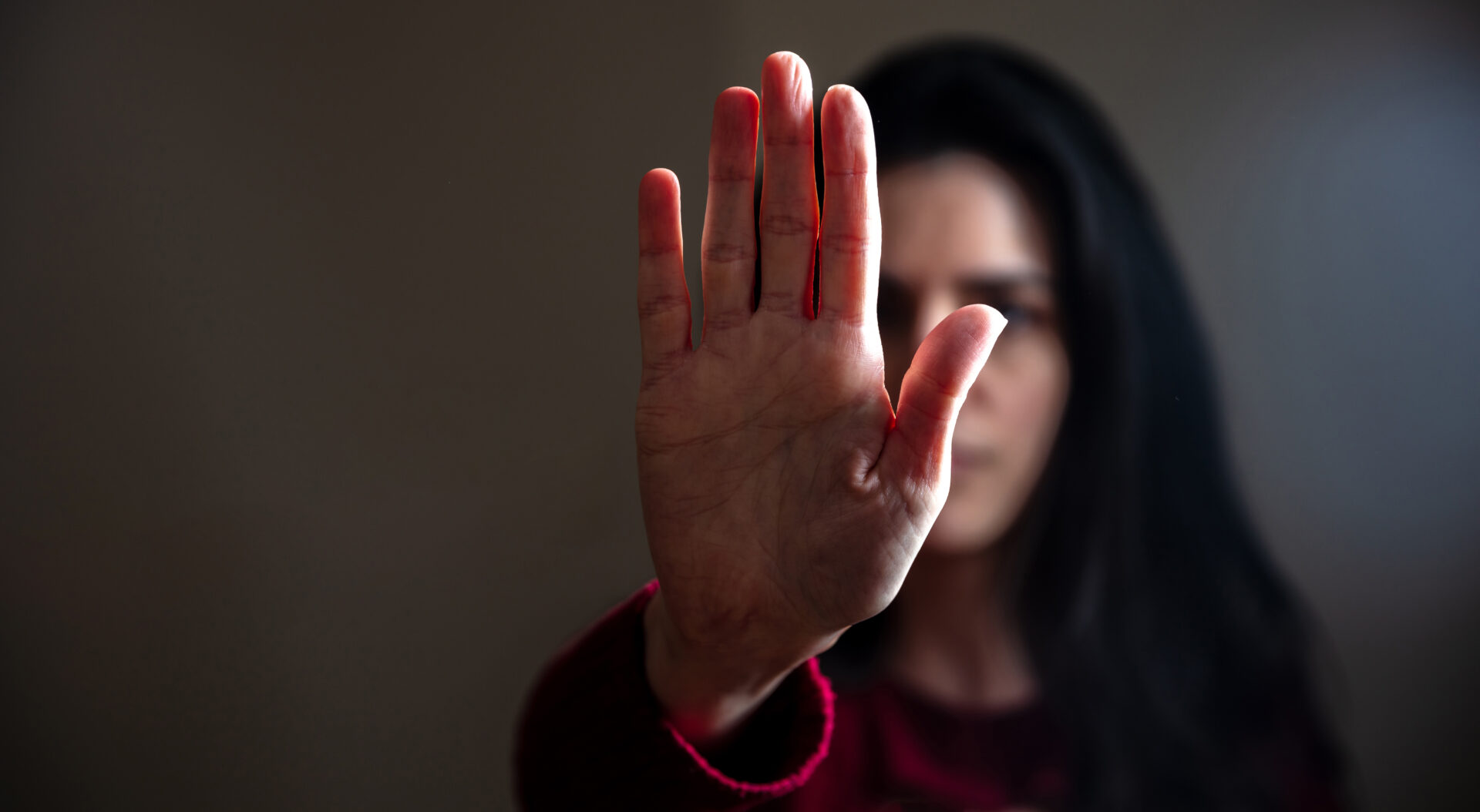 stop violence against women young woman with rais 2022 10 27 03 01 25 utc