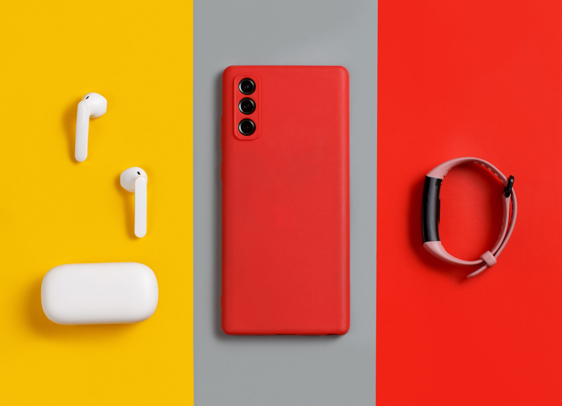 smartphone white wireless earphones and smart wat 2021 09 01 07 29 52 utc