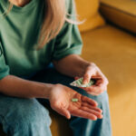 close up of a woman holding pills 2023 01 23 23 12 17 utc