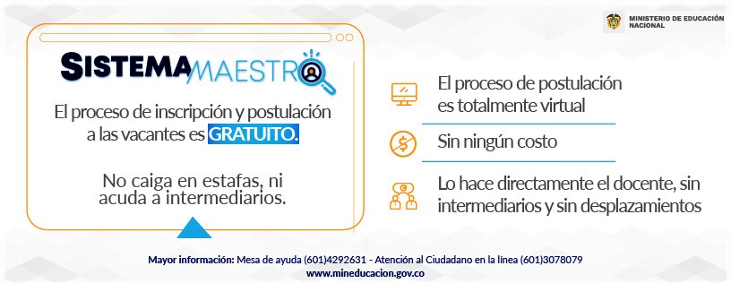 Docentes interesados en vincularse a colegios oficiales en provisionalidad ya pueden consultar la plataforma2