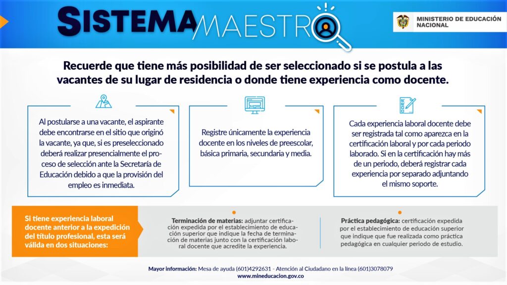 Docentes interesados en vincularse a colegios oficiales en provisionalidad ya pueden consultar la plataforma3